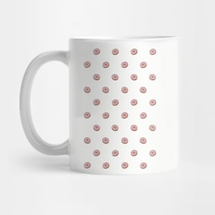 Glazed Donut with Sprinkles Pattern Mug